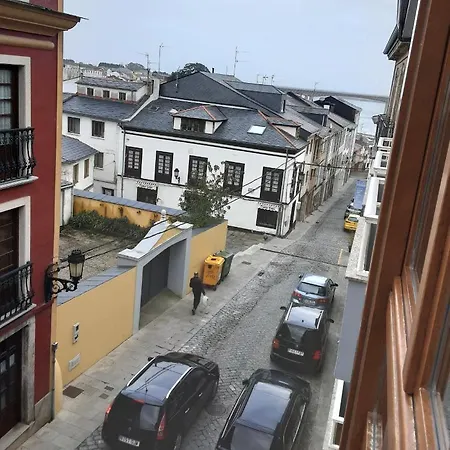 Apartamento Cine Colon 2 Ribadeo Buitenkant foto